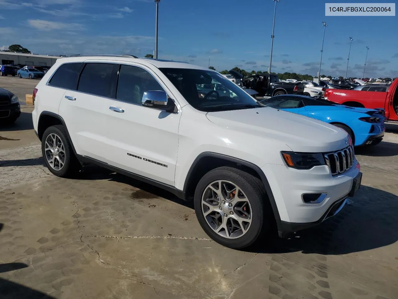 2020 Jeep Grand Cherokee Limited VIN: 1C4RJFBGXLC200064 Lot: 73881214