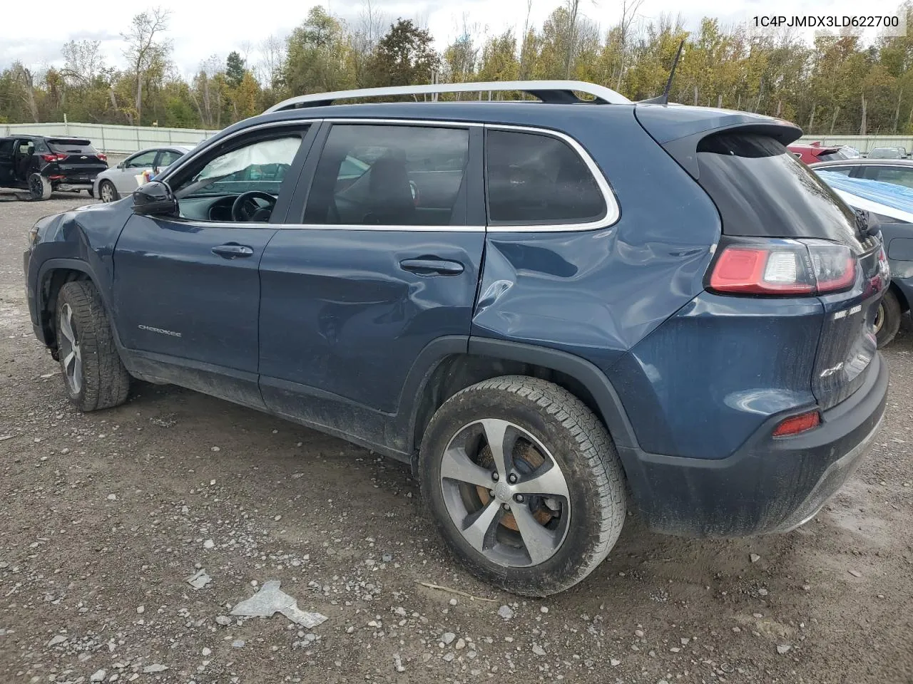 2020 Jeep Cherokee Limited VIN: 1C4PJMDX3LD622700 Lot: 73996784