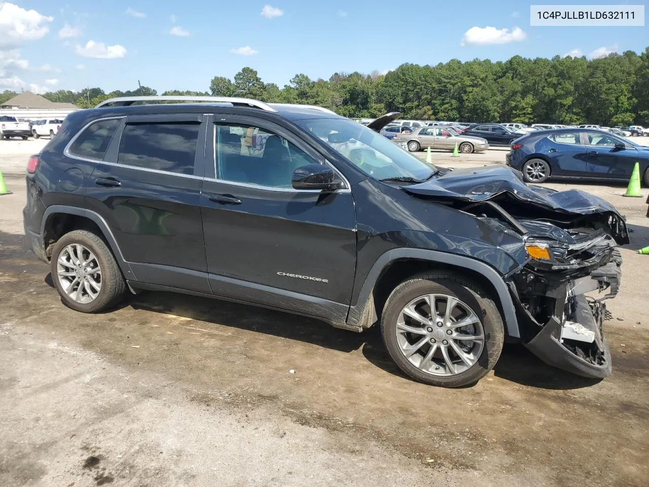 2020 Jeep Cherokee Latitude Plus VIN: 1C4PJLLB1LD632111 Lot: 74216644