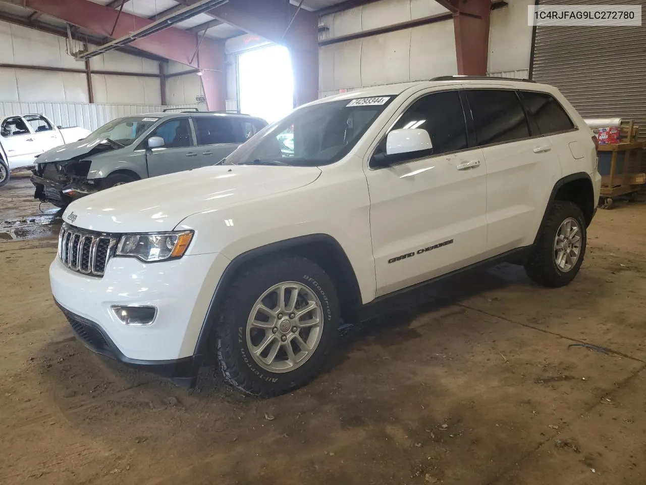 2020 Jeep Grand Cherokee Laredo VIN: 1C4RJFAG9LC272780 Lot: 74293344