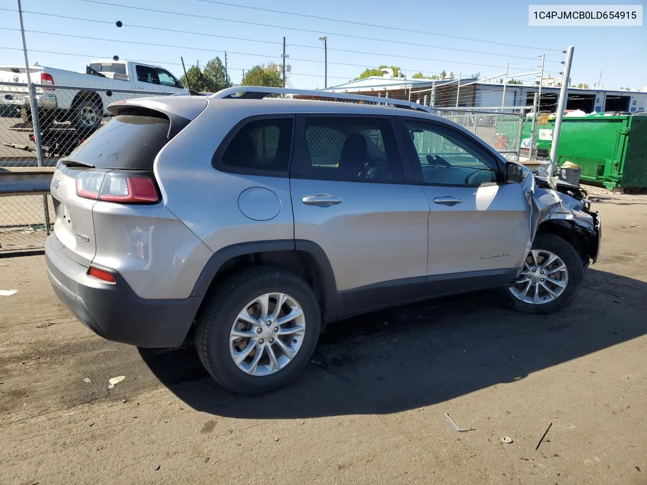 1C4PJMCB0LD654915 2020 Jeep Cherokee Latitude