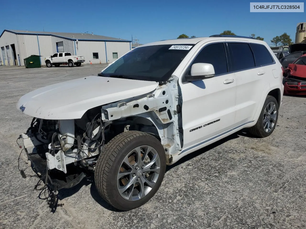 2020 Jeep Grand Cherokee Summit VIN: 1C4RJFJT7LC328504 Lot: 74973734