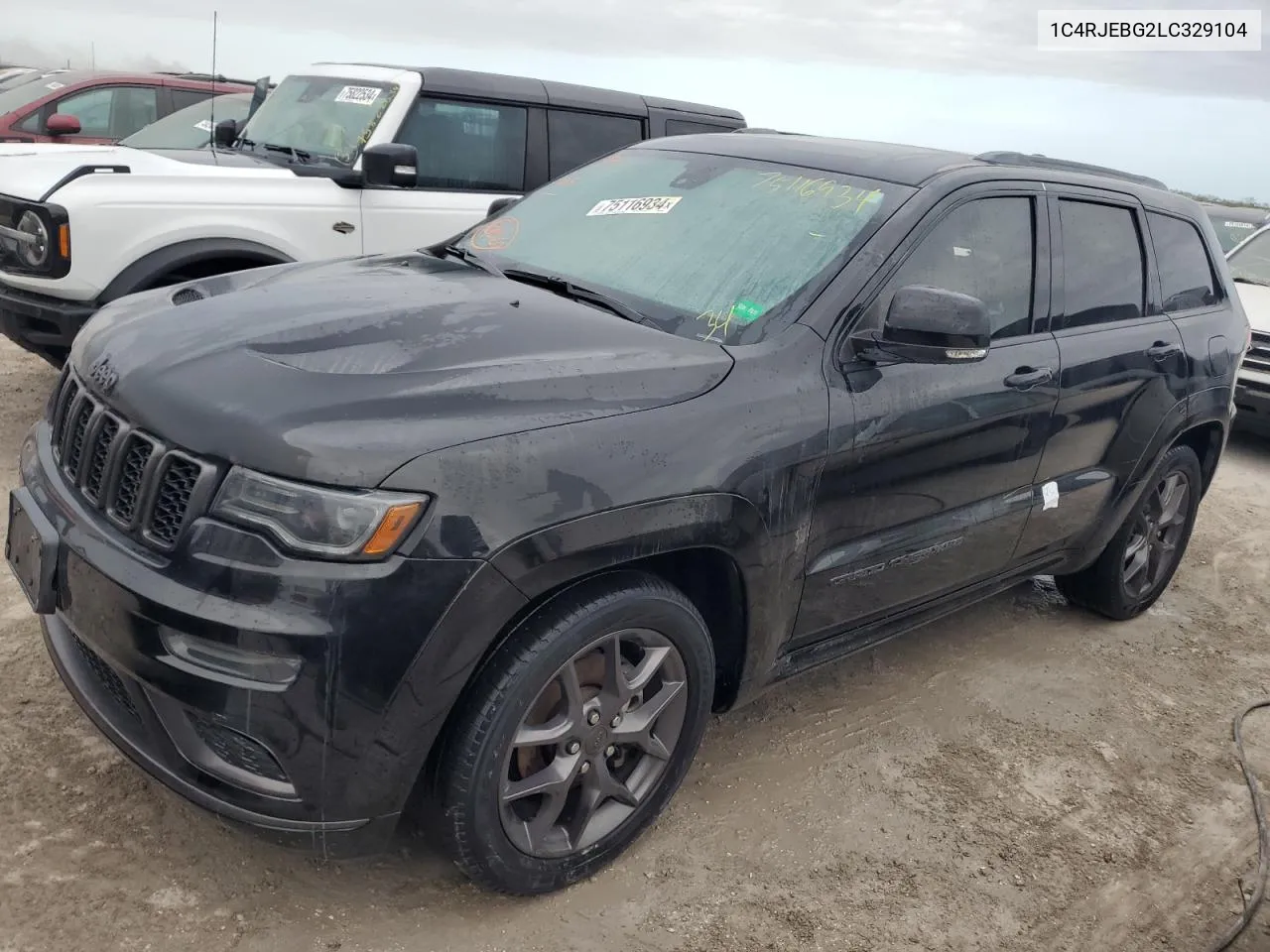 2020 Jeep Grand Cherokee Limited VIN: 1C4RJEBG2LC329104 Lot: 75116934