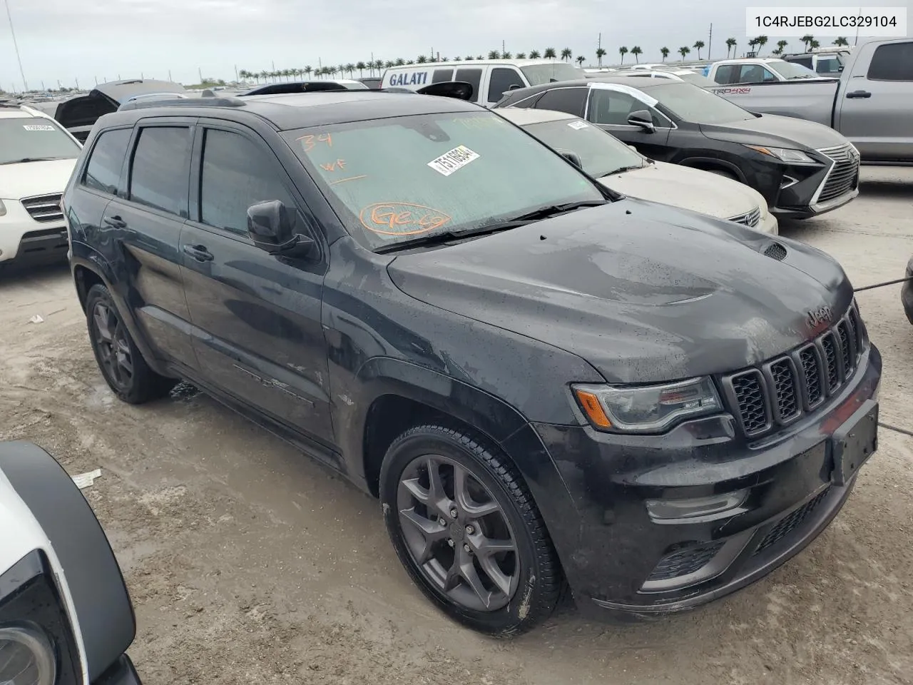 2020 Jeep Grand Cherokee Limited VIN: 1C4RJEBG2LC329104 Lot: 75116934