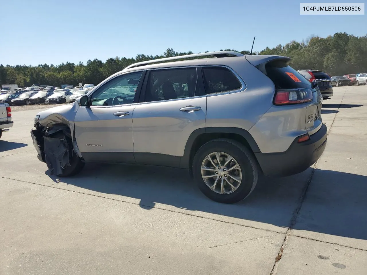 2020 Jeep Cherokee Latitude Plus VIN: 1C4PJMLB7LD650506 Lot: 75224404