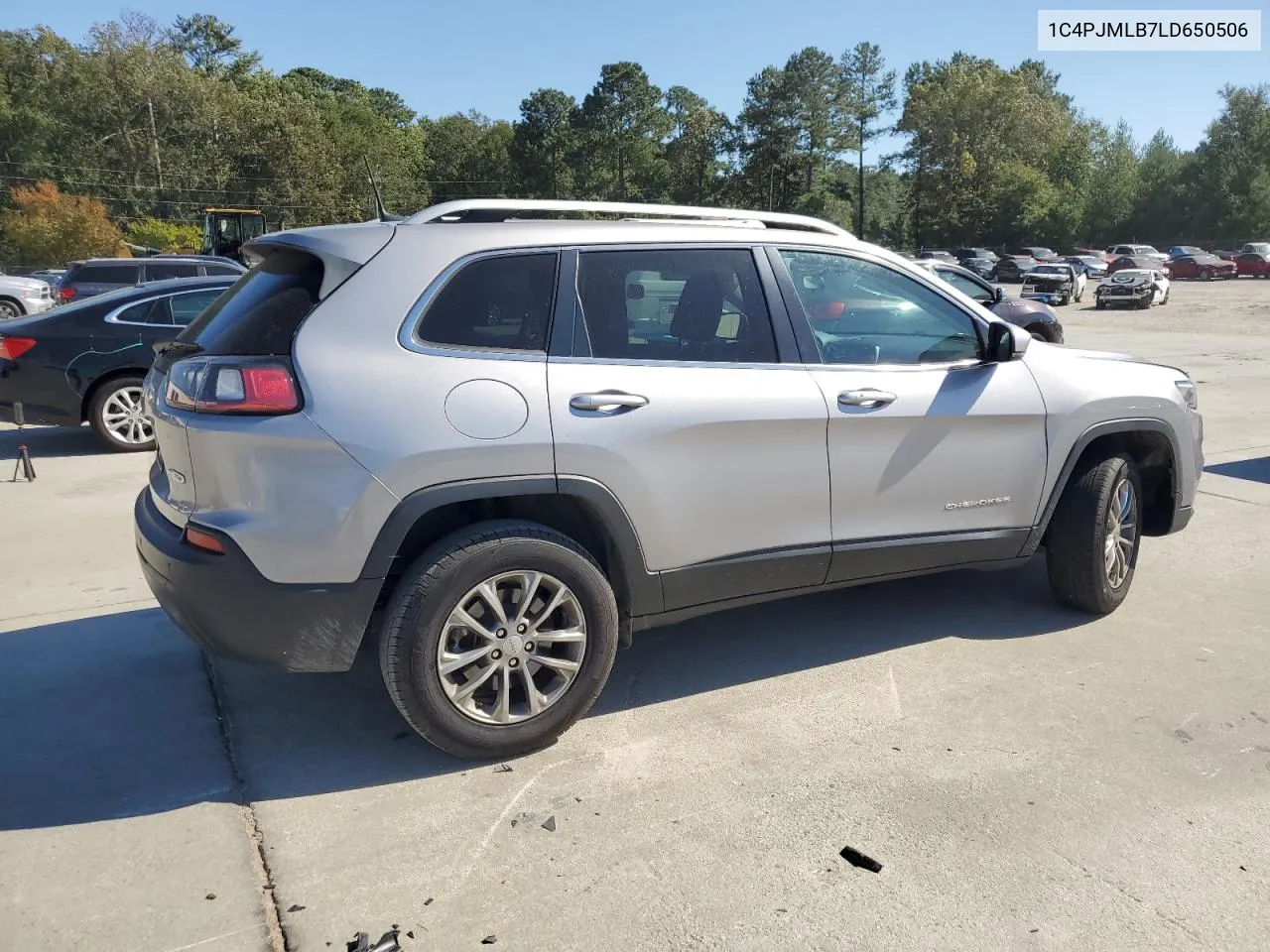 2020 Jeep Cherokee Latitude Plus VIN: 1C4PJMLB7LD650506 Lot: 75224404