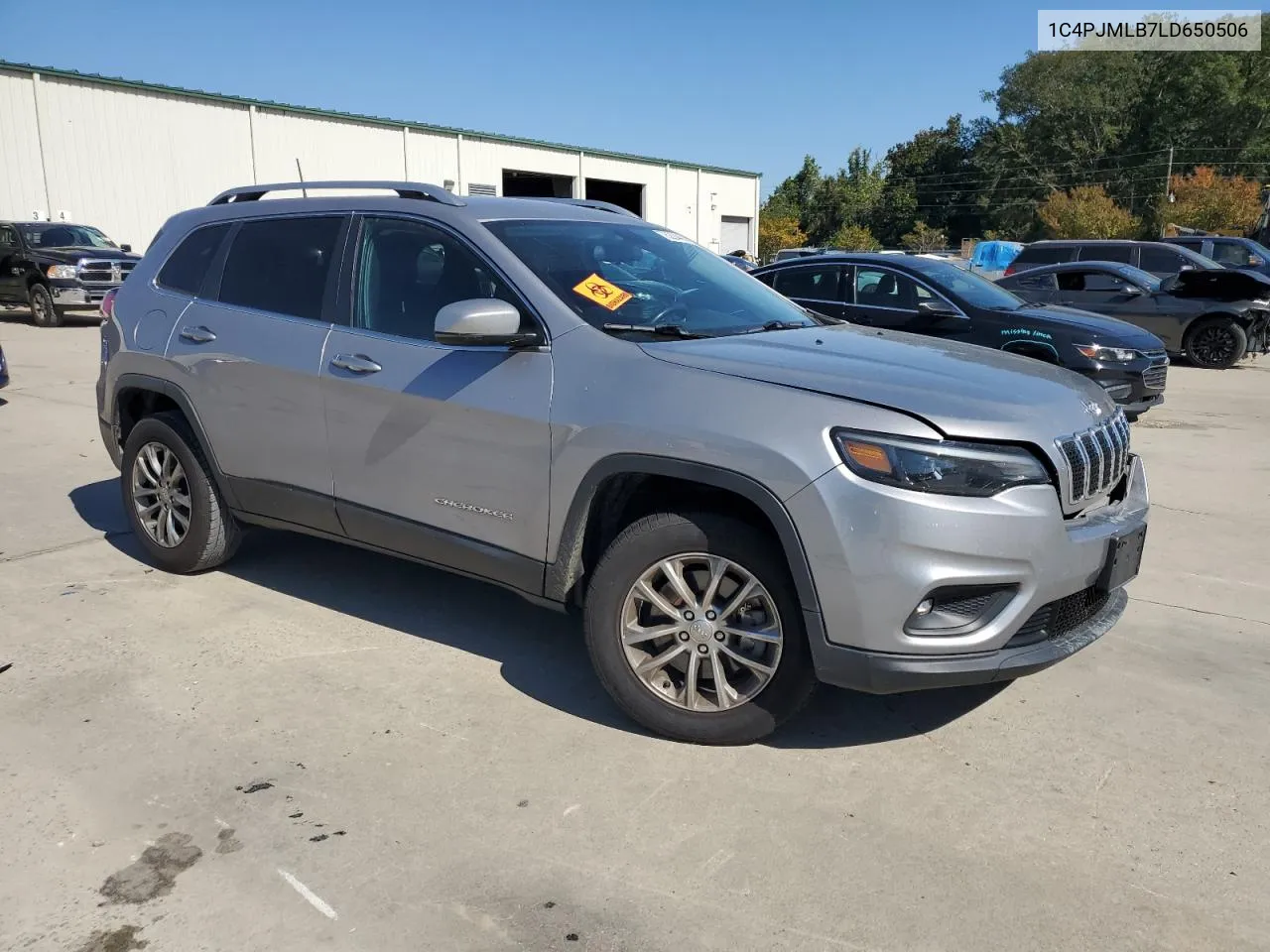 2020 Jeep Cherokee Latitude Plus VIN: 1C4PJMLB7LD650506 Lot: 75224404