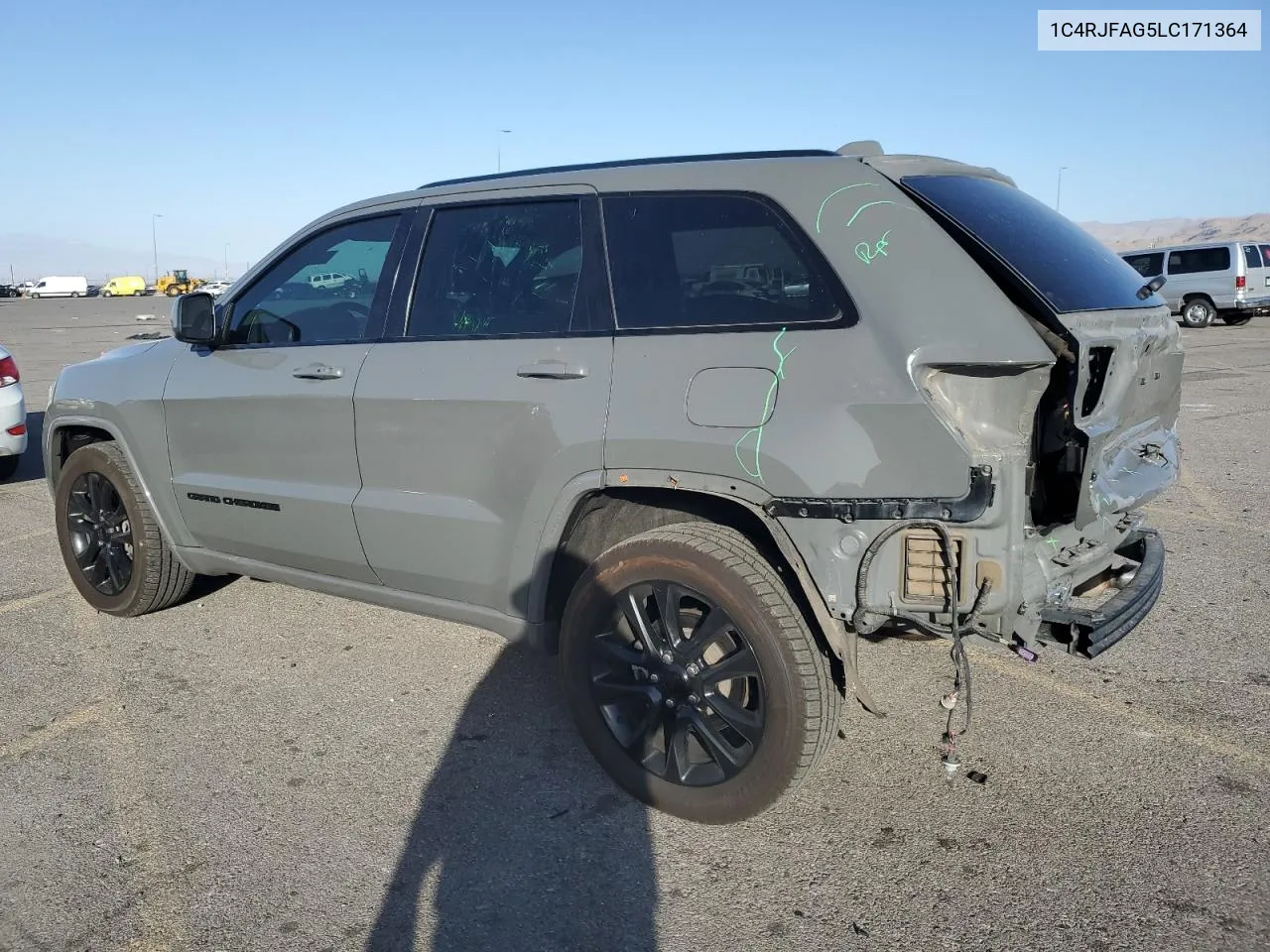 2020 Jeep Grand Cherokee Laredo VIN: 1C4RJFAG5LC171364 Lot: 75228704