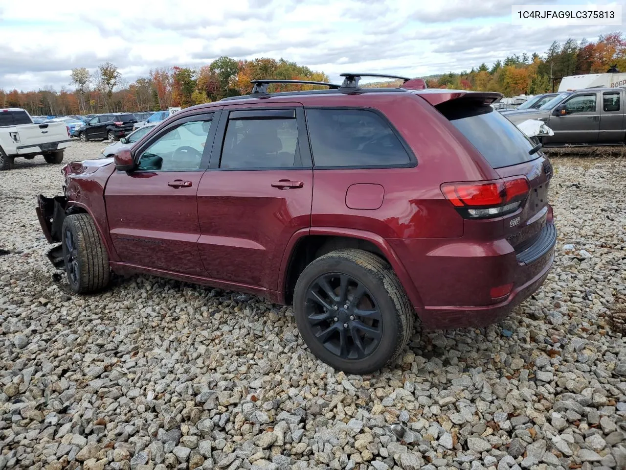 2020 Jeep Grand Cherokee Laredo VIN: 1C4RJFAG9LC375813 Lot: 75280084