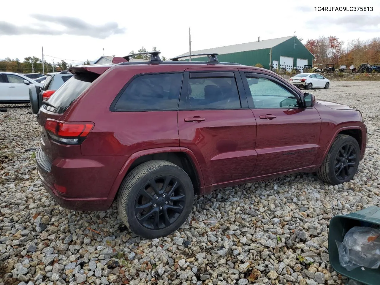 2020 Jeep Grand Cherokee Laredo VIN: 1C4RJFAG9LC375813 Lot: 75280084