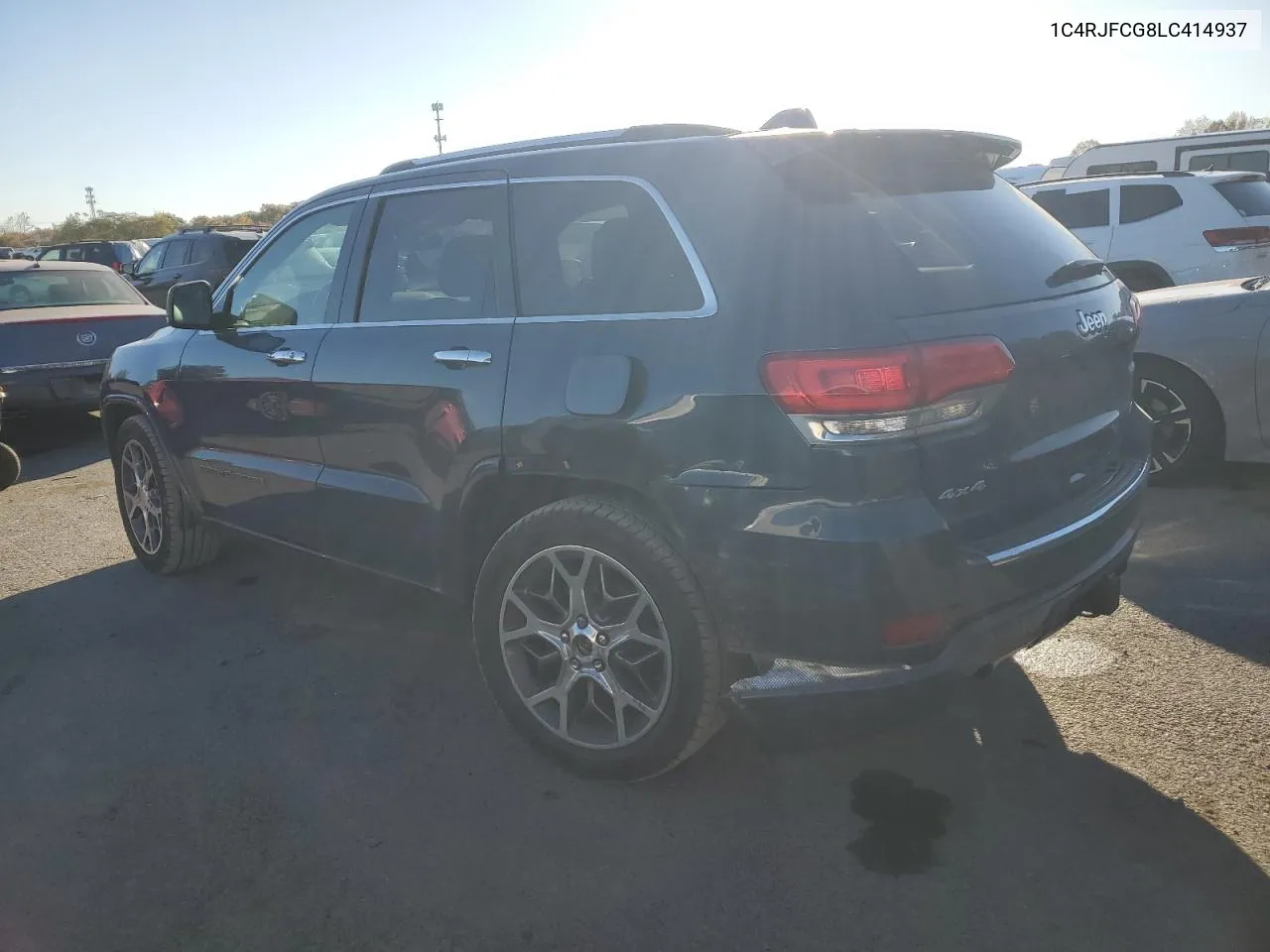 2020 Jeep Grand Cherokee Overland VIN: 1C4RJFCG8LC414937 Lot: 75509304