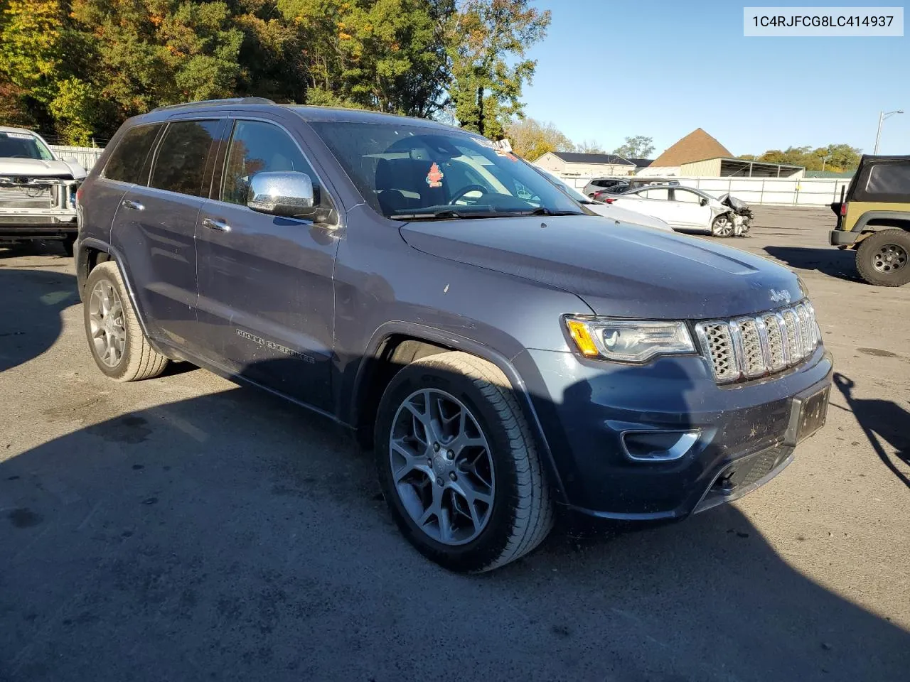 2020 Jeep Grand Cherokee Overland VIN: 1C4RJFCG8LC414937 Lot: 75509304