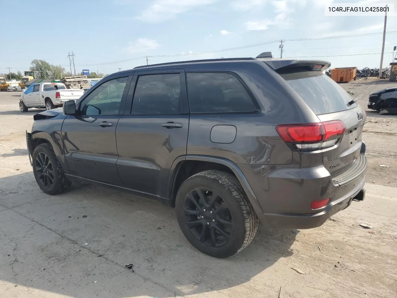 2020 Jeep Grand Cherokee Laredo VIN: 1C4RJFAG1LC425801 Lot: 75613084