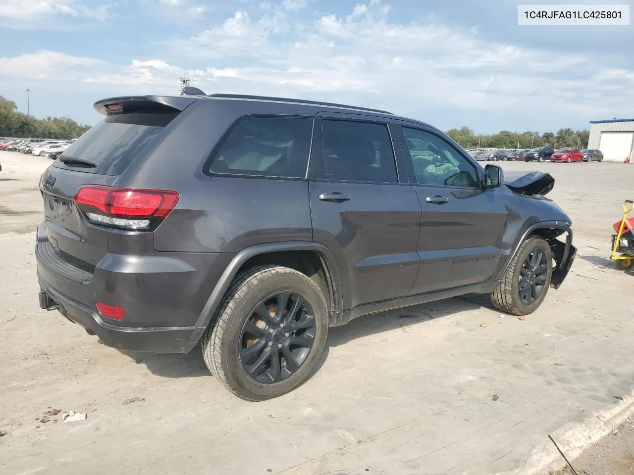 2020 Jeep Grand Cherokee Laredo VIN: 1C4RJFAG1LC425801 Lot: 75613084