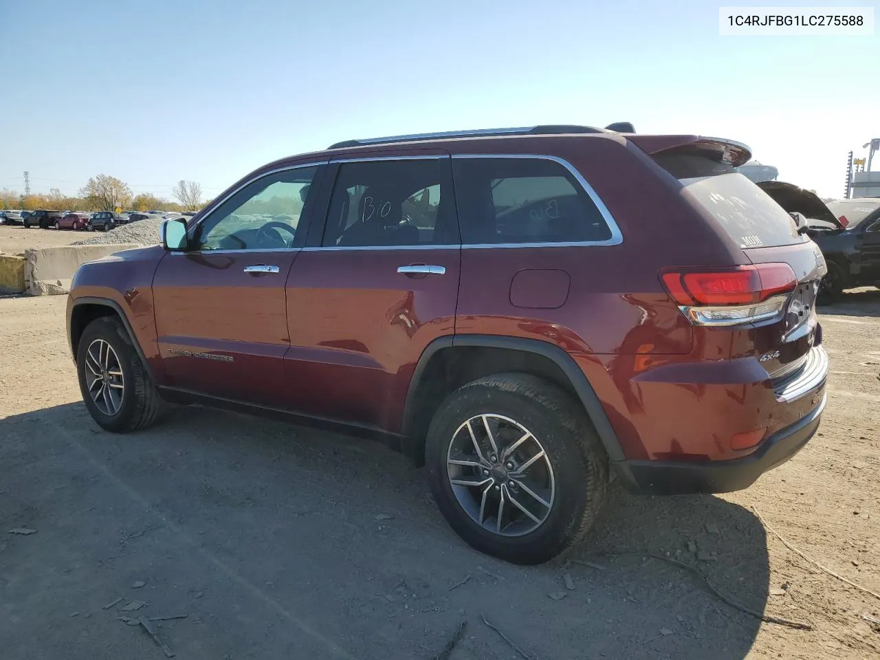 2020 Jeep Grand Cherokee Limited VIN: 1C4RJFBG1LC275588 Lot: 75664184