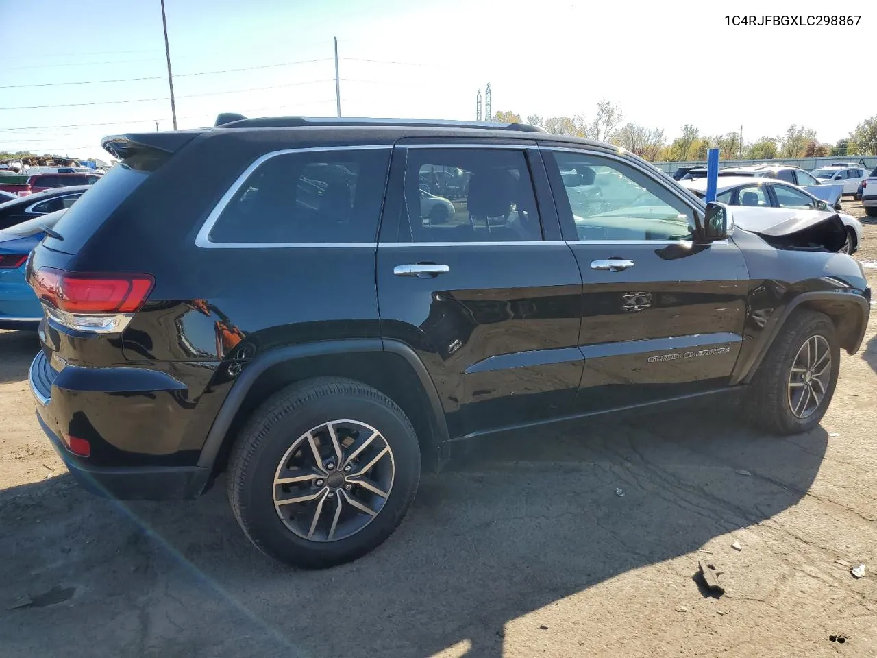 2020 Jeep Grand Cherokee Limited VIN: 1C4RJFBGXLC298867 Lot: 75696384