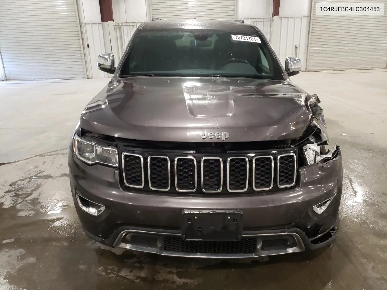 2020 Jeep Grand Cherokee Limited VIN: 1C4RJFBG4LC304453 Lot: 75721234