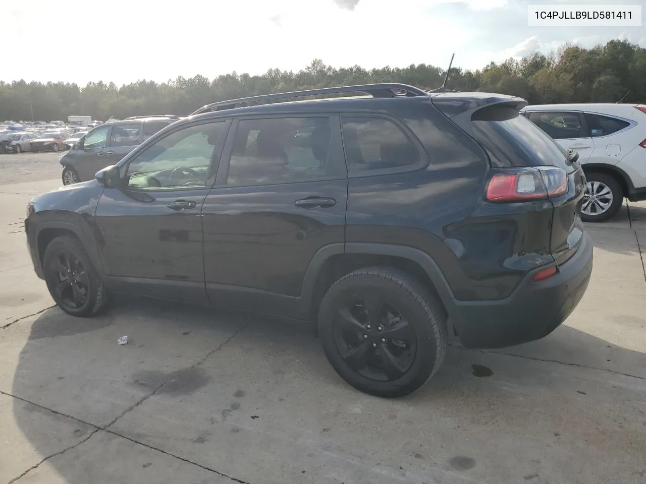 2020 Jeep Cherokee Latitude Plus VIN: 1C4PJLLB9LD581411 Lot: 75747224