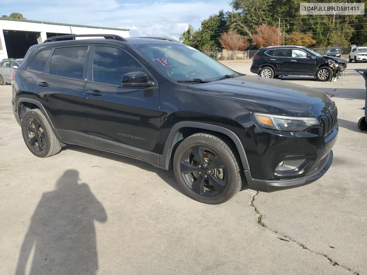 2020 Jeep Cherokee Latitude Plus VIN: 1C4PJLLB9LD581411 Lot: 75747224