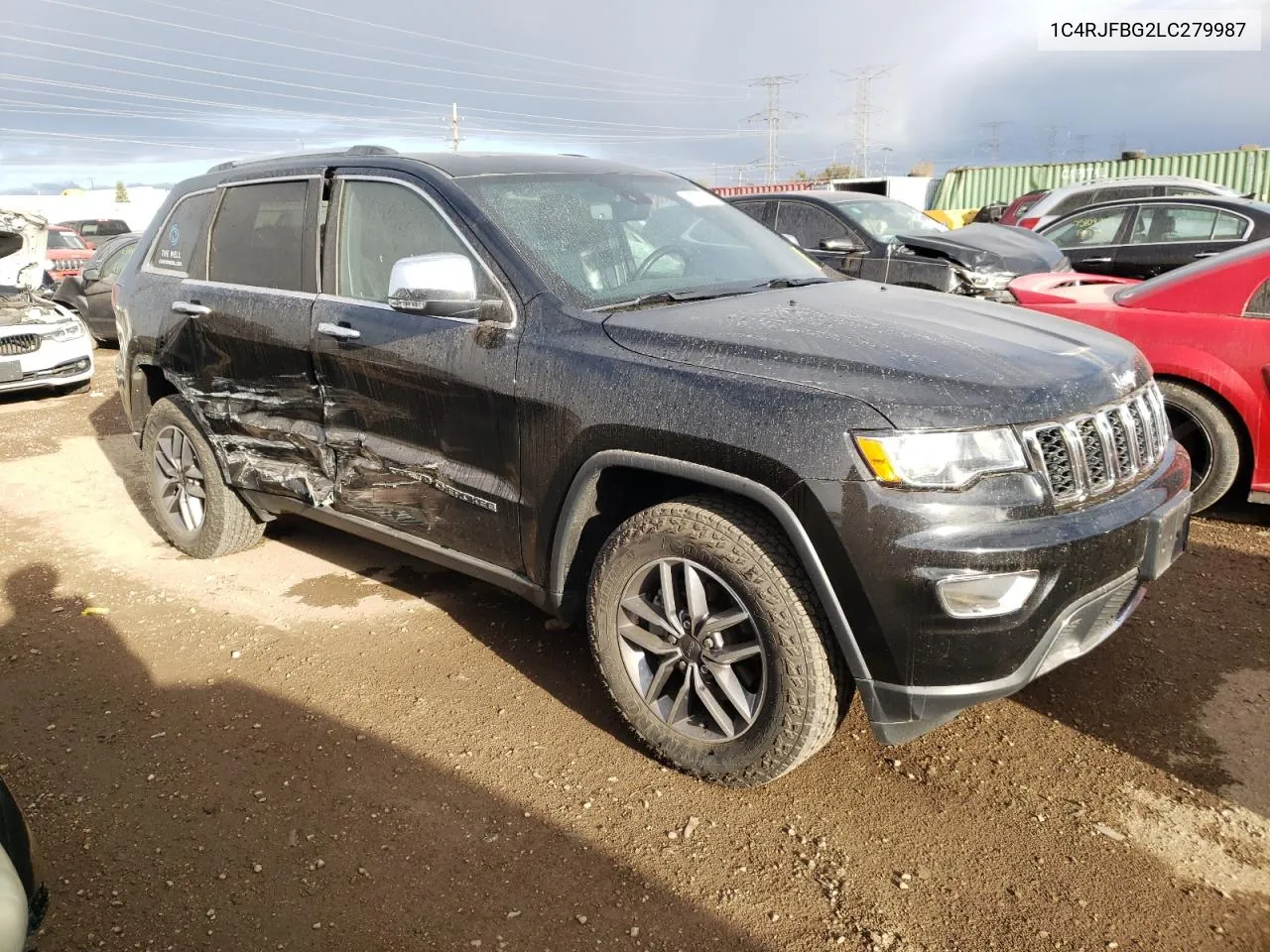 2020 Jeep Grand Cherokee Limited VIN: 1C4RJFBG2LC279987 Lot: 75757064