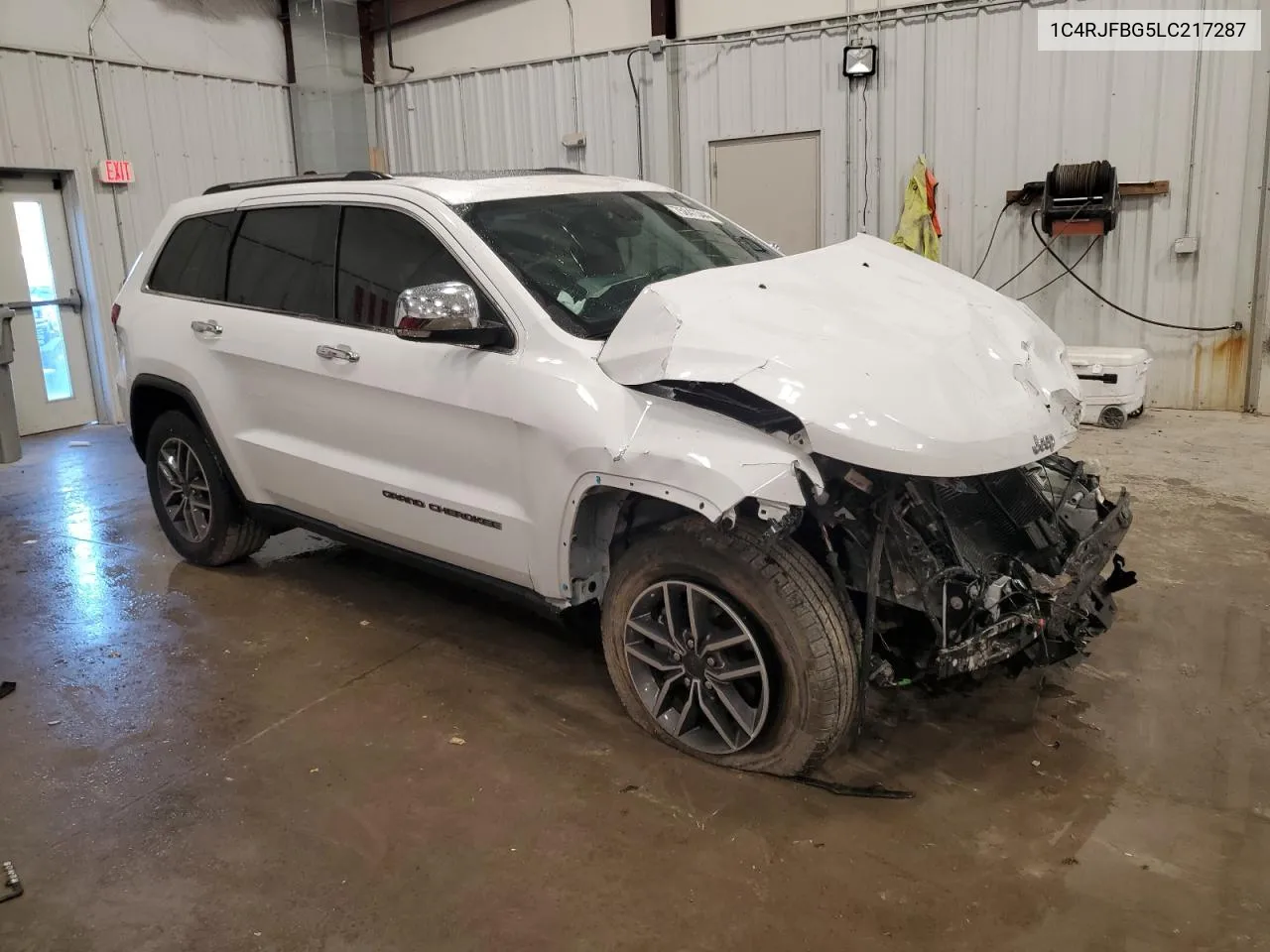 2020 Jeep Grand Cherokee Limited VIN: 1C4RJFBG5LC217287 Lot: 75841344