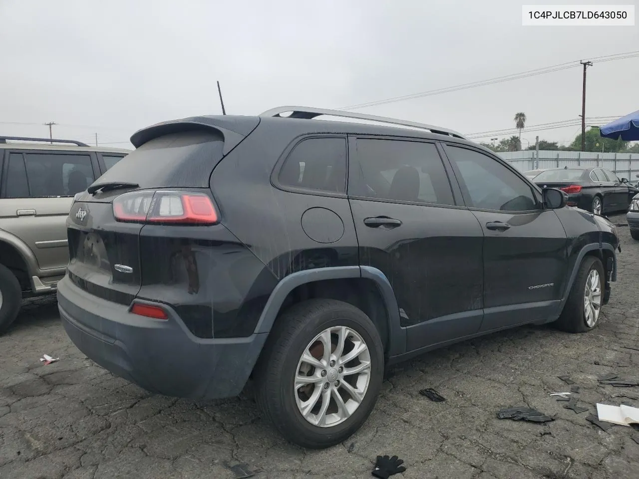 2020 Jeep Cherokee Latitude VIN: 1C4PJLCB7LD643050 Lot: 75930124