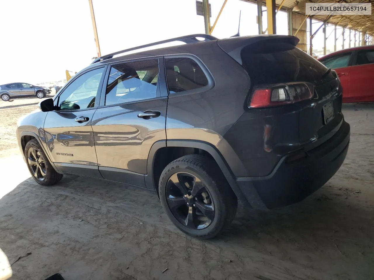 2020 Jeep Cherokee Latitude Plus VIN: 1C4PJLLB2LD657194 Lot: 75975654