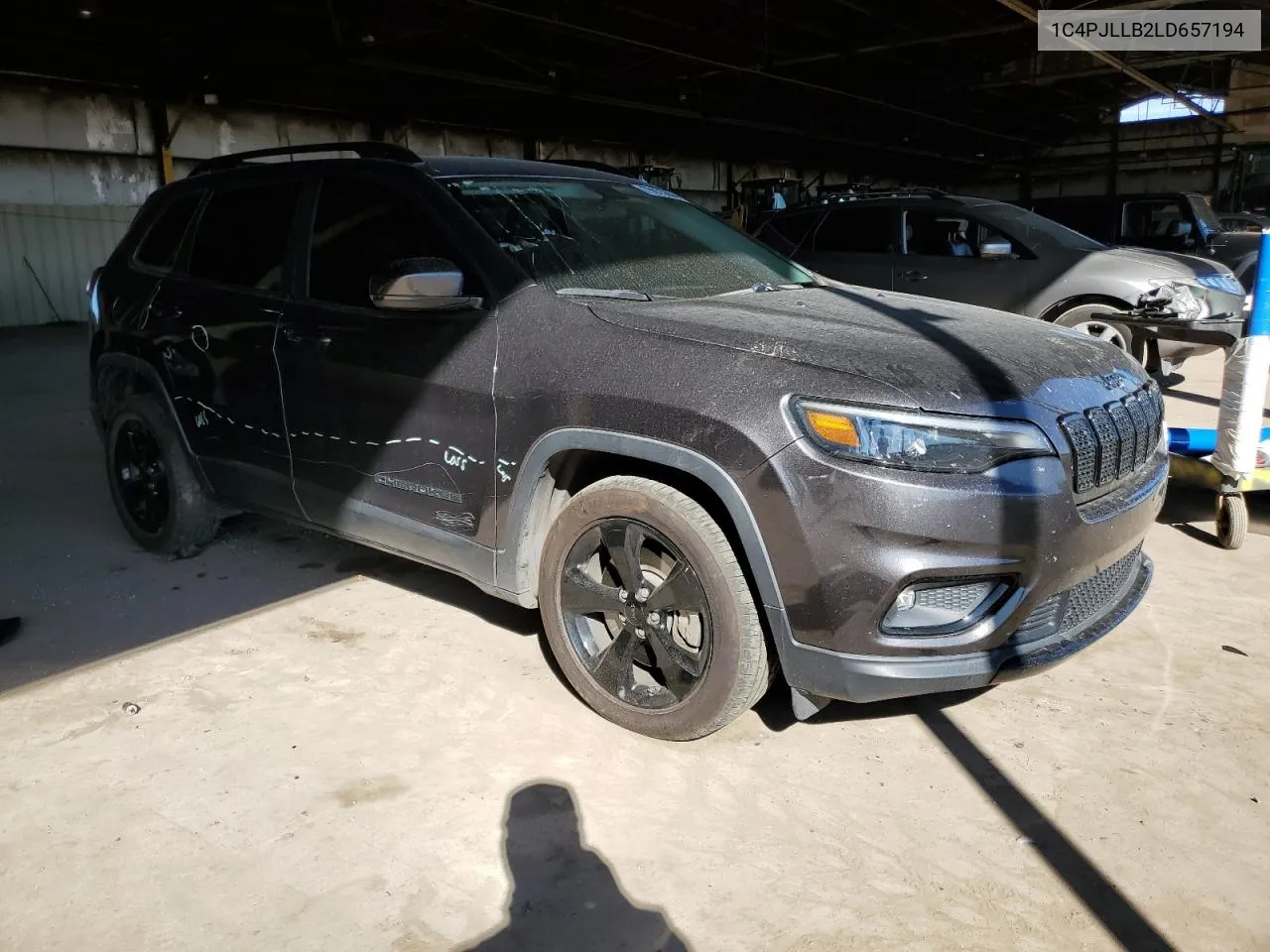 2020 Jeep Cherokee Latitude Plus VIN: 1C4PJLLB2LD657194 Lot: 75975654