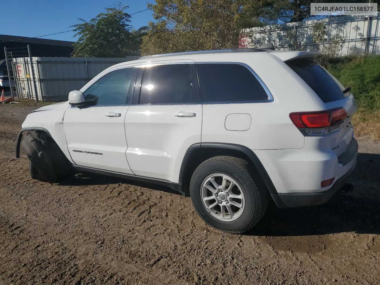 2020 Jeep Grand Cherokee Laredo VIN: 1C4RJFAG1LC158577 Lot: 76037414