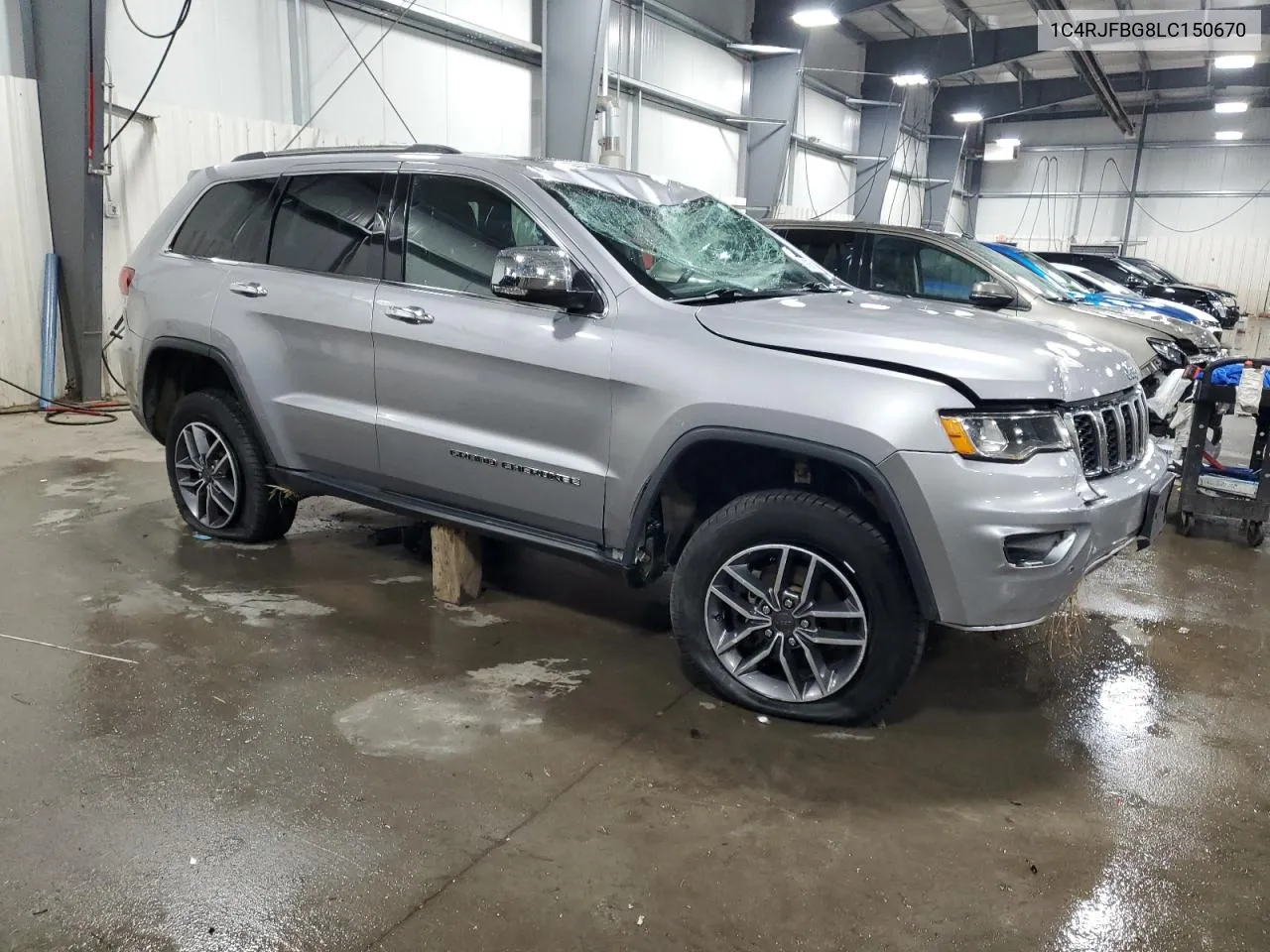 2020 Jeep Grand Cherokee Limited VIN: 1C4RJFBG8LC150670 Lot: 76128574