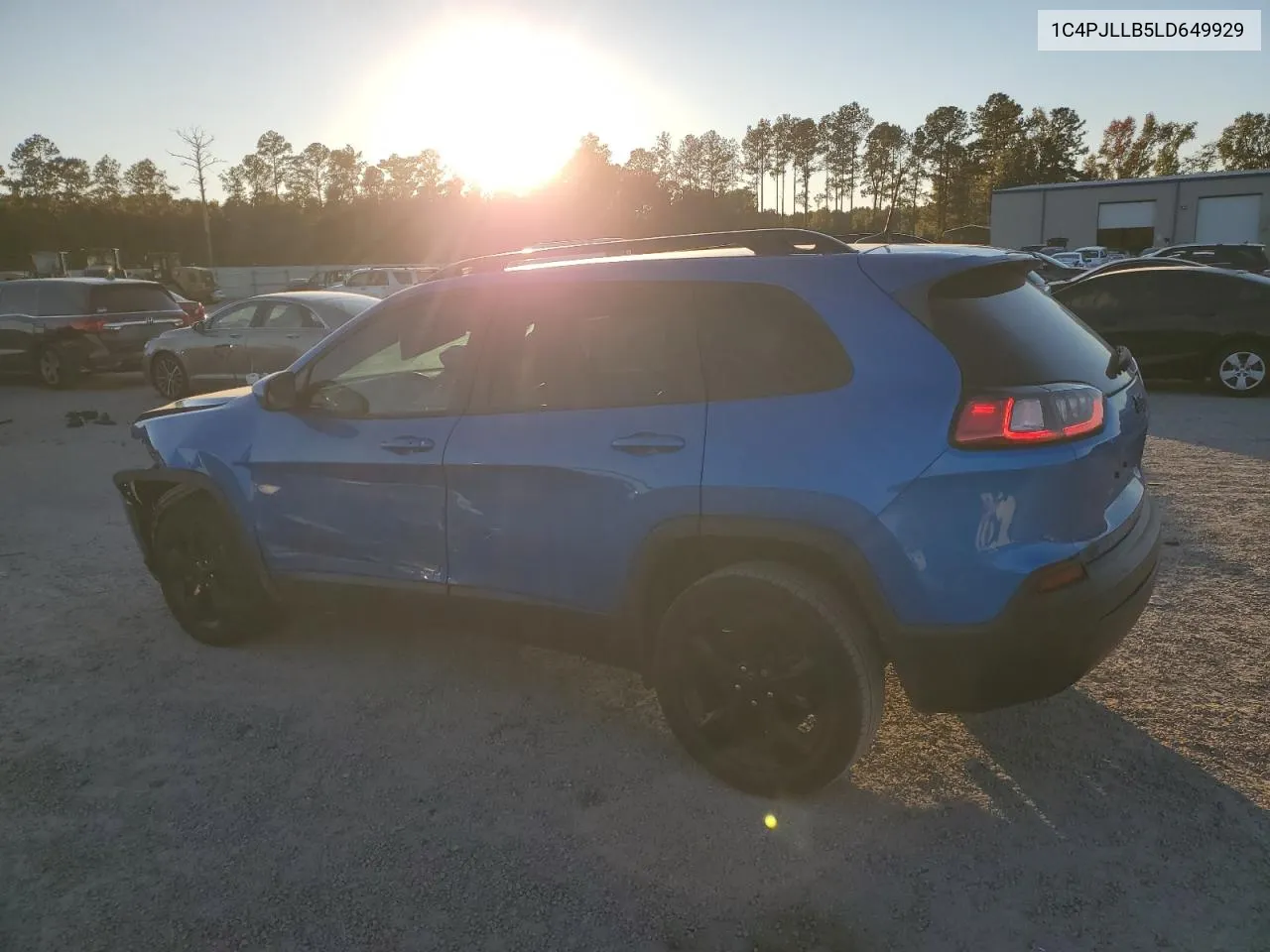 2020 Jeep Cherokee Latitude Plus VIN: 1C4PJLLB5LD649929 Lot: 76156774