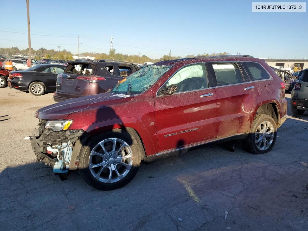 2020 Jeep Grand Cherokee Summit VIN: 1C4RJFJT9LC137313 Lot: 76266614