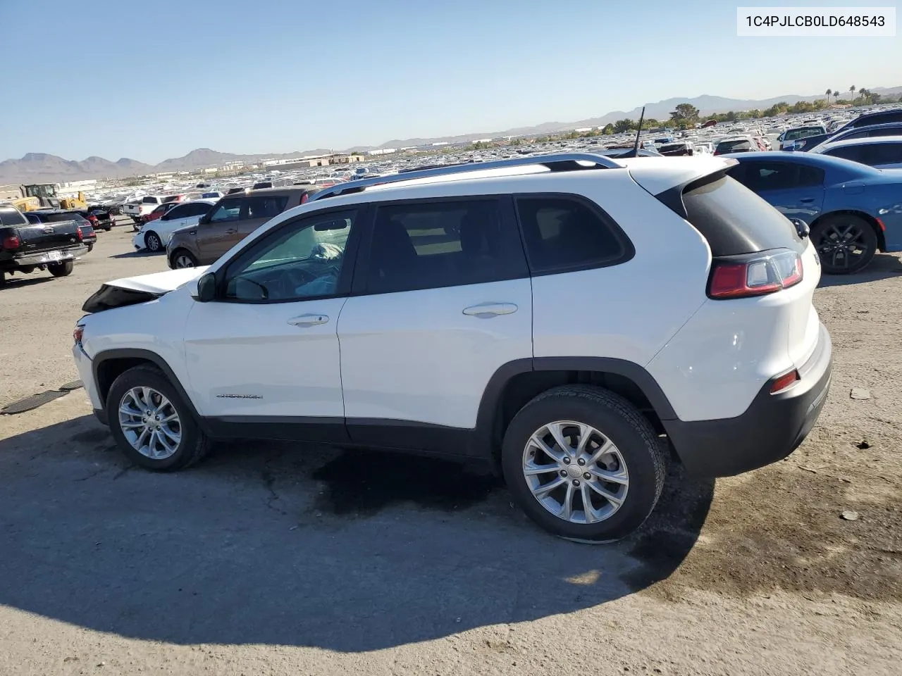 2020 Jeep Cherokee Latitude VIN: 1C4PJLCB0LD648543 Lot: 76330584