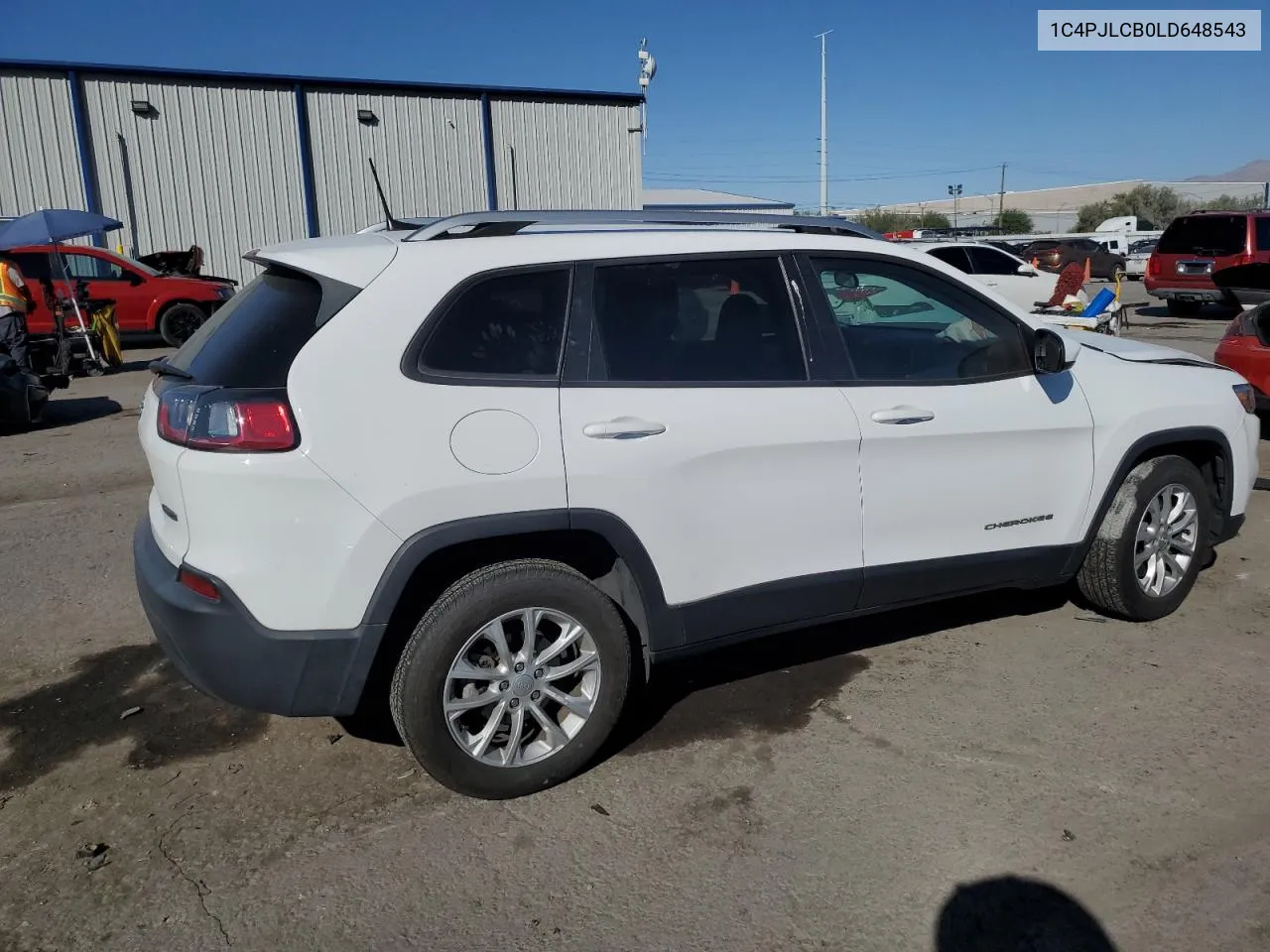 2020 Jeep Cherokee Latitude VIN: 1C4PJLCB0LD648543 Lot: 76330584