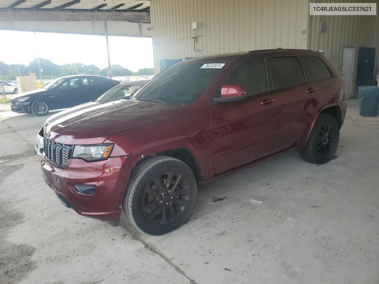 2020 Jeep Grand Cherokee Laredo VIN: 1C4RJEAG5LC337621 Lot: 76410524