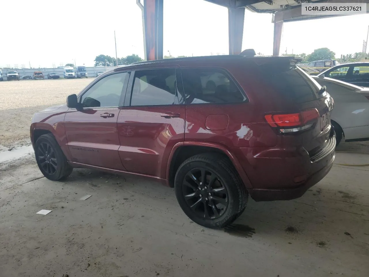 2020 Jeep Grand Cherokee Laredo VIN: 1C4RJEAG5LC337621 Lot: 76410524