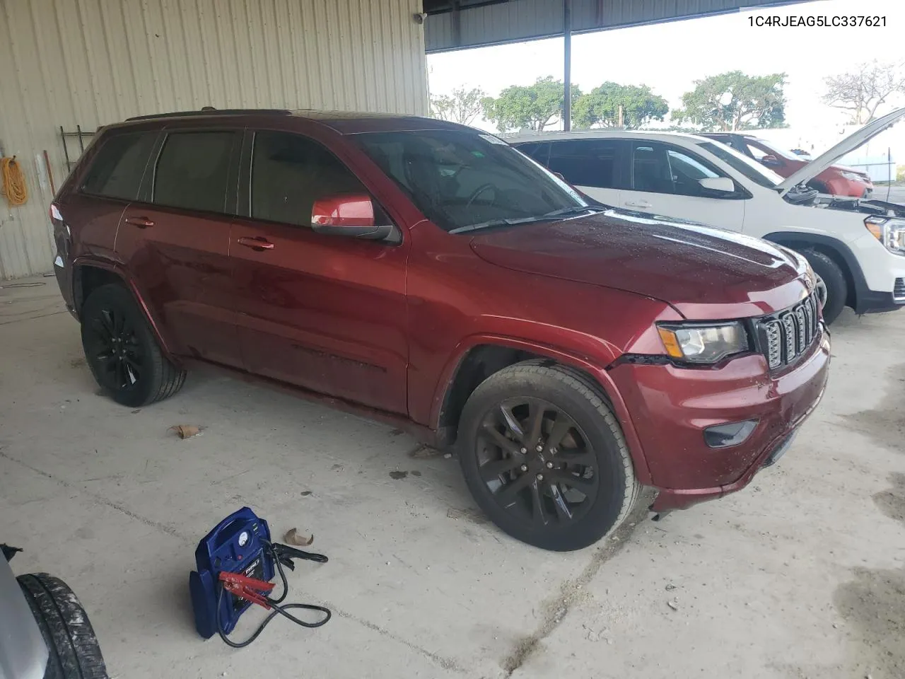 2020 Jeep Grand Cherokee Laredo VIN: 1C4RJEAG5LC337621 Lot: 76410524