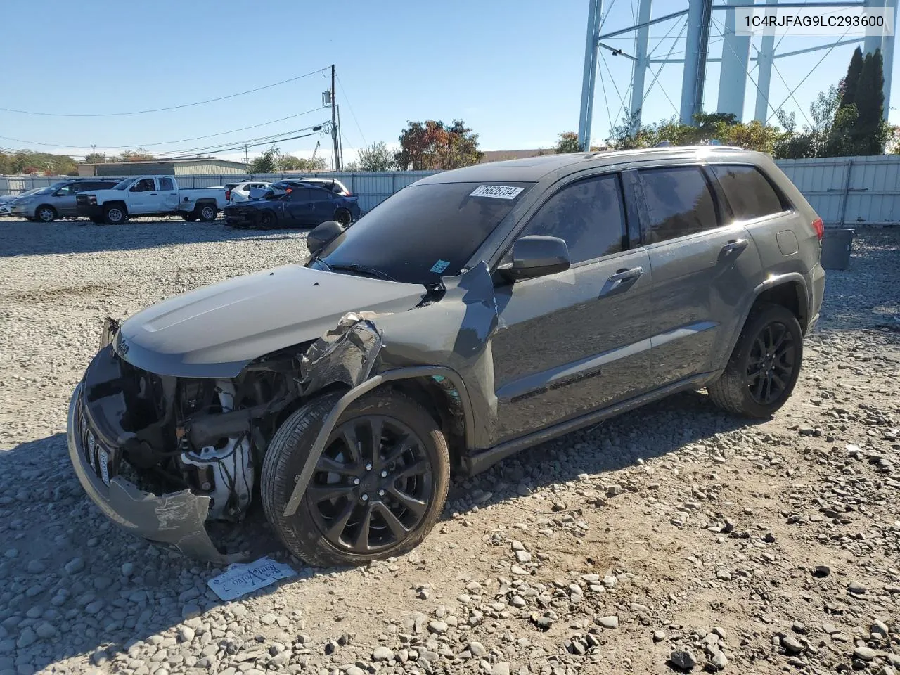 2020 Jeep Grand Cherokee Laredo VIN: 1C4RJFAG9LC293600 Lot: 76526734