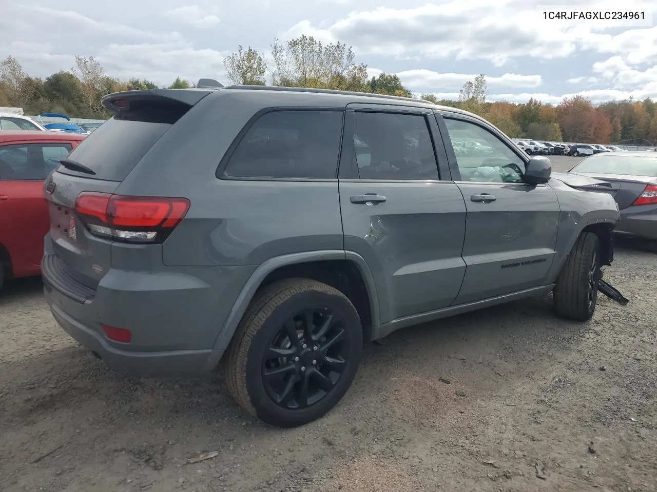 2020 Jeep Grand Cherokee Laredo VIN: 1C4RJFAGXLC234961 Lot: 76549274