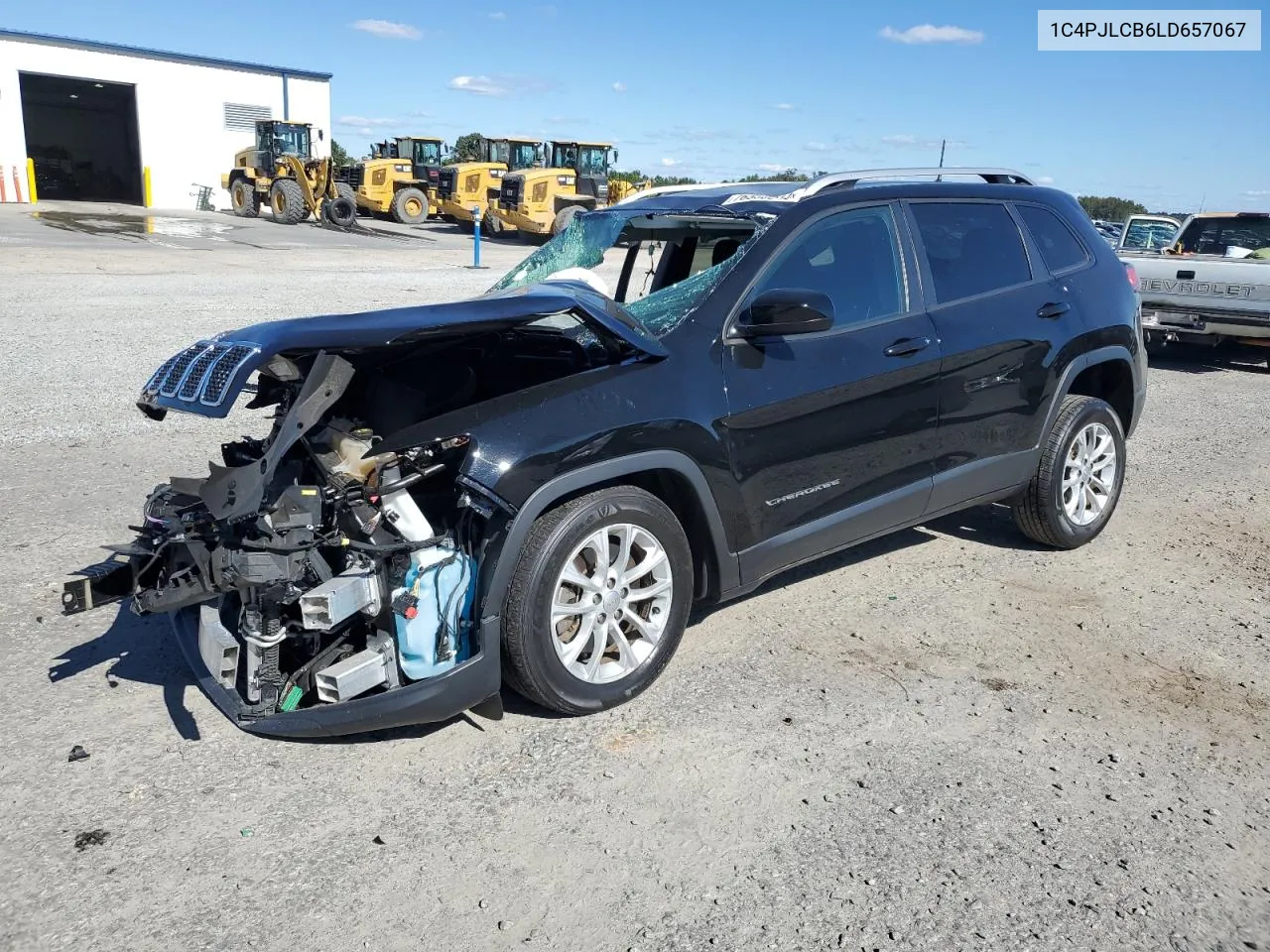 2020 Jeep Cherokee Latitude VIN: 1C4PJLCB6LD657067 Lot: 76558314