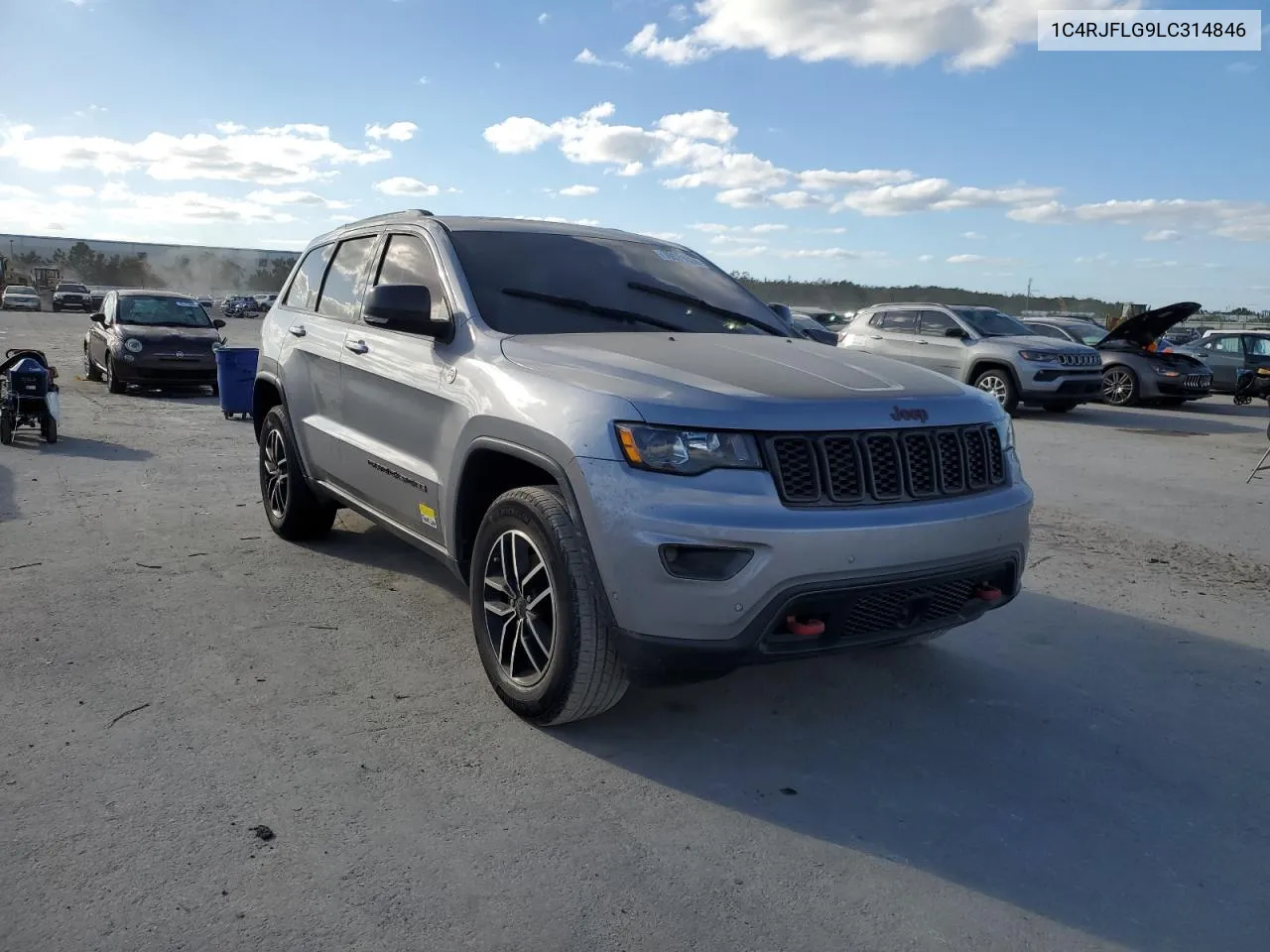 2020 Jeep Grand Cherokee Trailhawk VIN: 1C4RJFLG9LC314846 Lot: 76571024