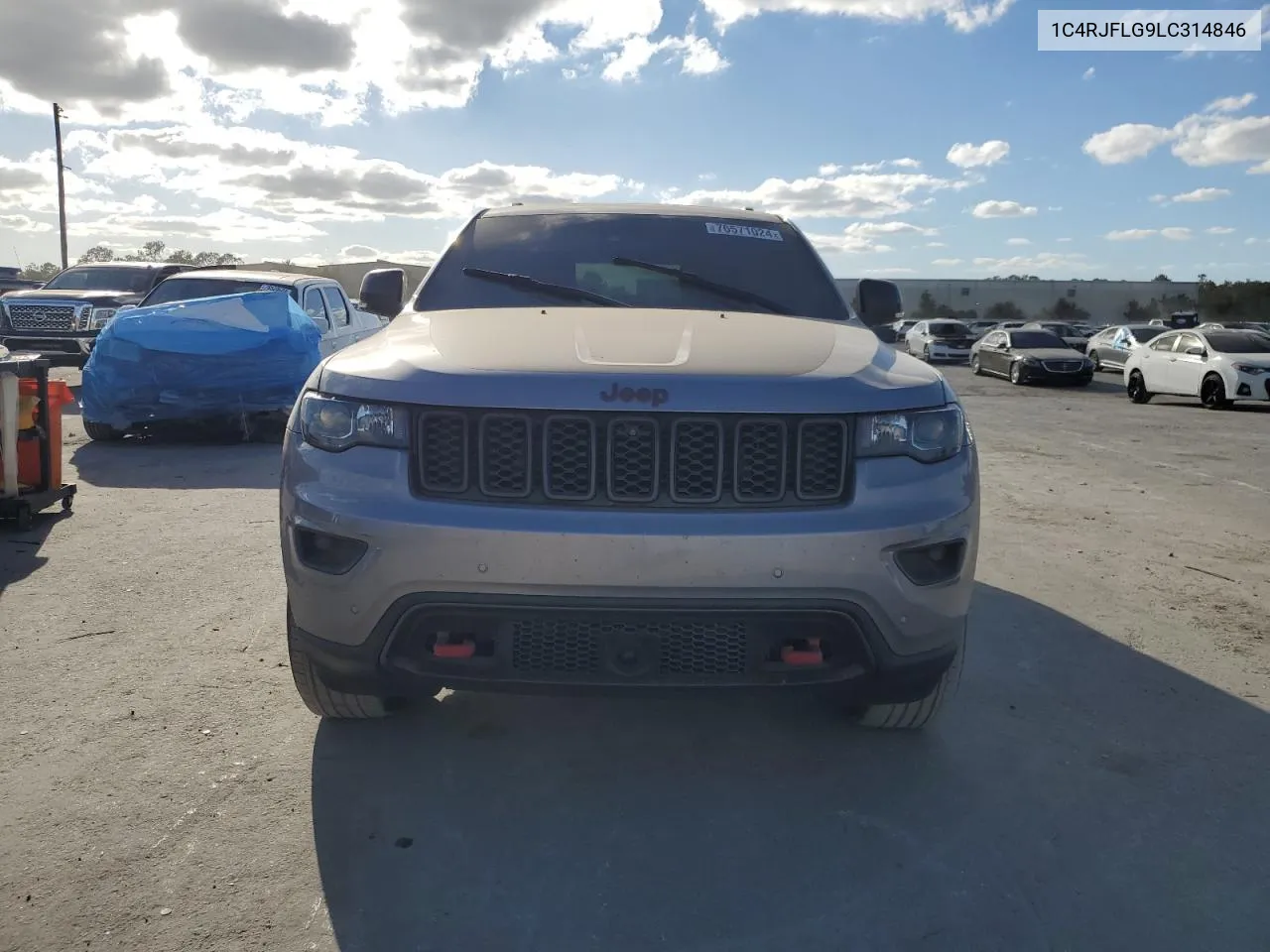 2020 Jeep Grand Cherokee Trailhawk VIN: 1C4RJFLG9LC314846 Lot: 76571024