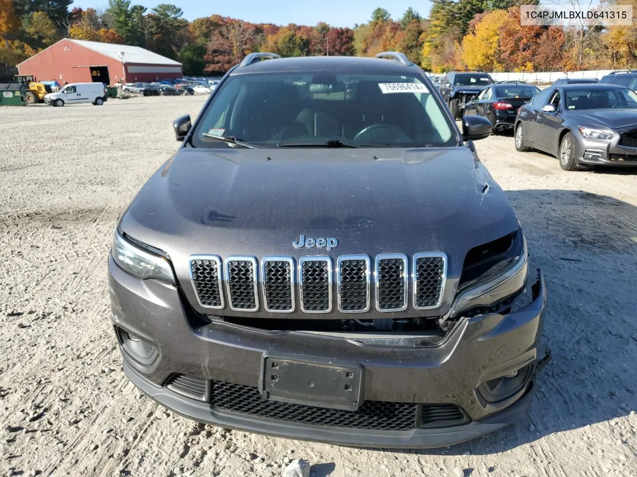 2020 Jeep Cherokee Latitude Plus VIN: 1C4PJMLBXLD641315 Lot: 76696414