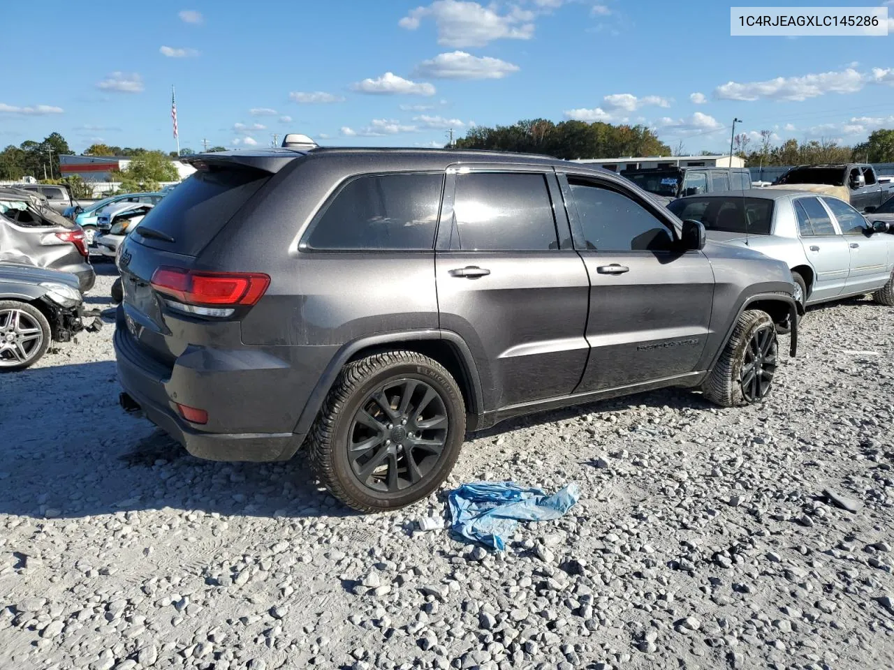 2020 Jeep Grand Cherokee Laredo VIN: 1C4RJEAGXLC145286 Lot: 76704544