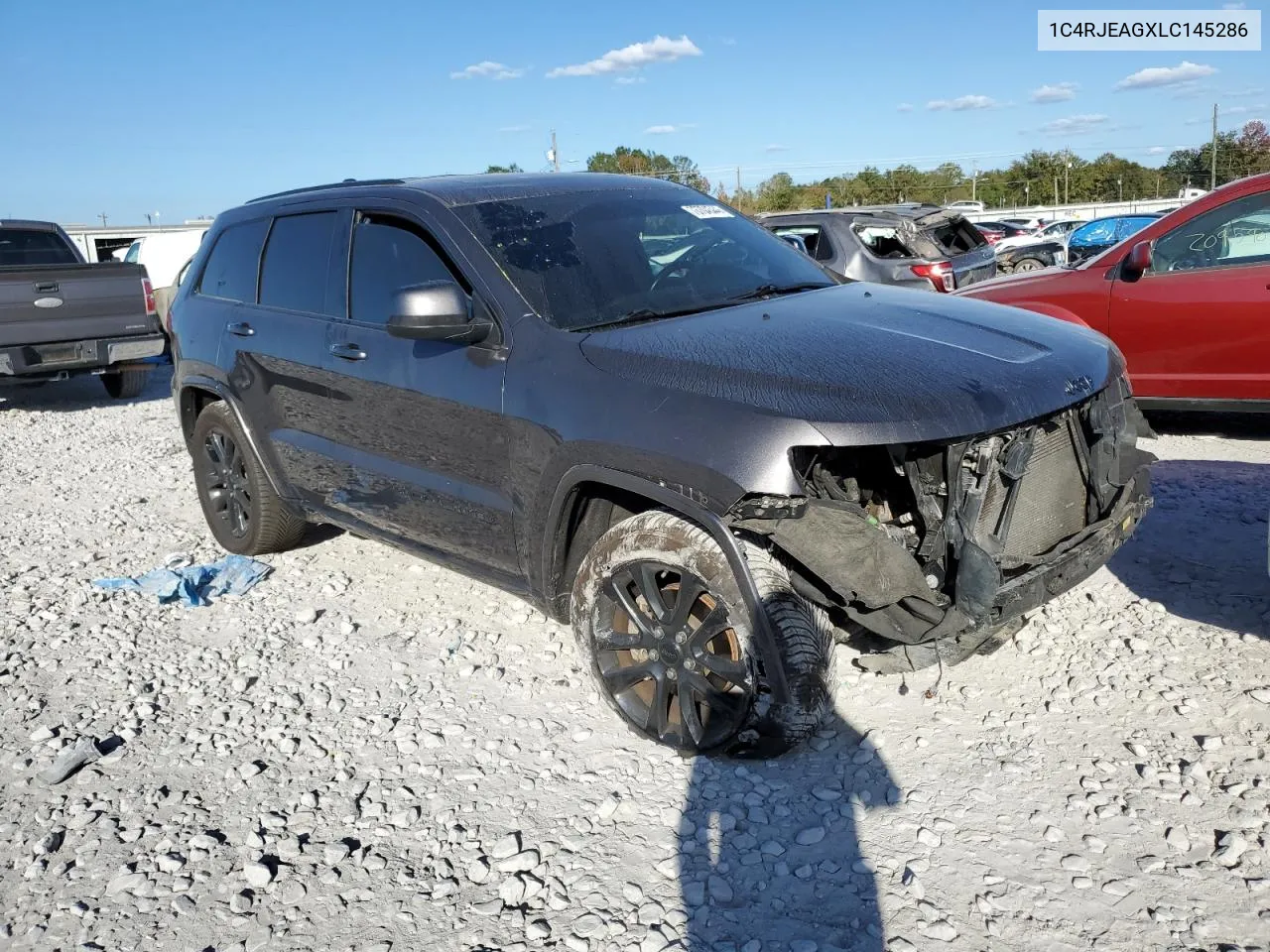 1C4RJEAGXLC145286 2020 Jeep Grand Cherokee Laredo