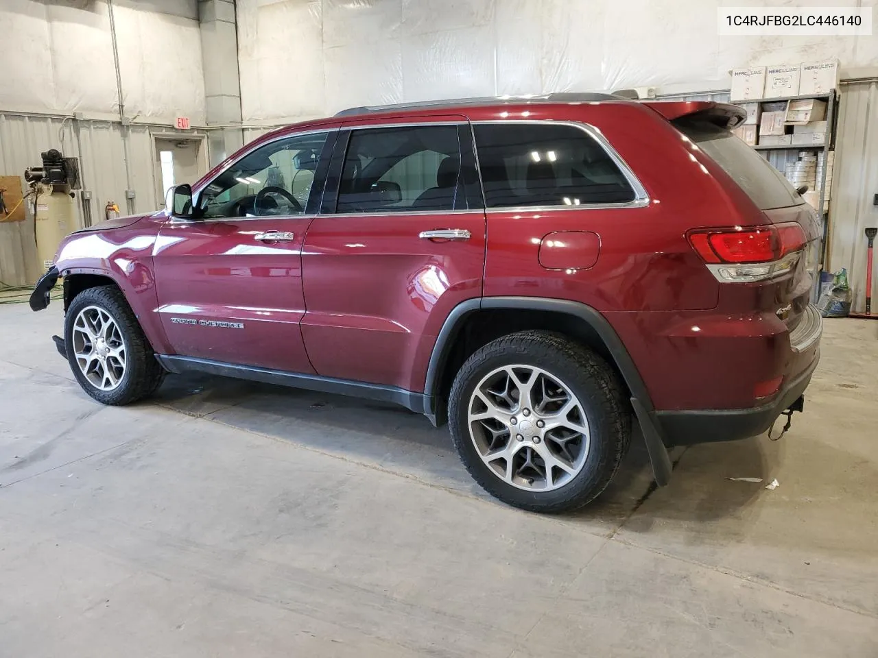 2020 Jeep Grand Cherokee Limited VIN: 1C4RJFBG2LC446140 Lot: 76766994