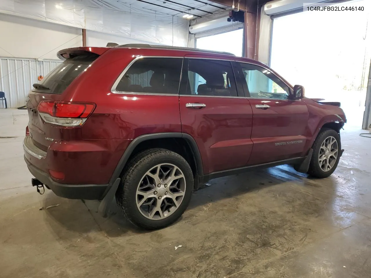 2020 Jeep Grand Cherokee Limited VIN: 1C4RJFBG2LC446140 Lot: 76766994