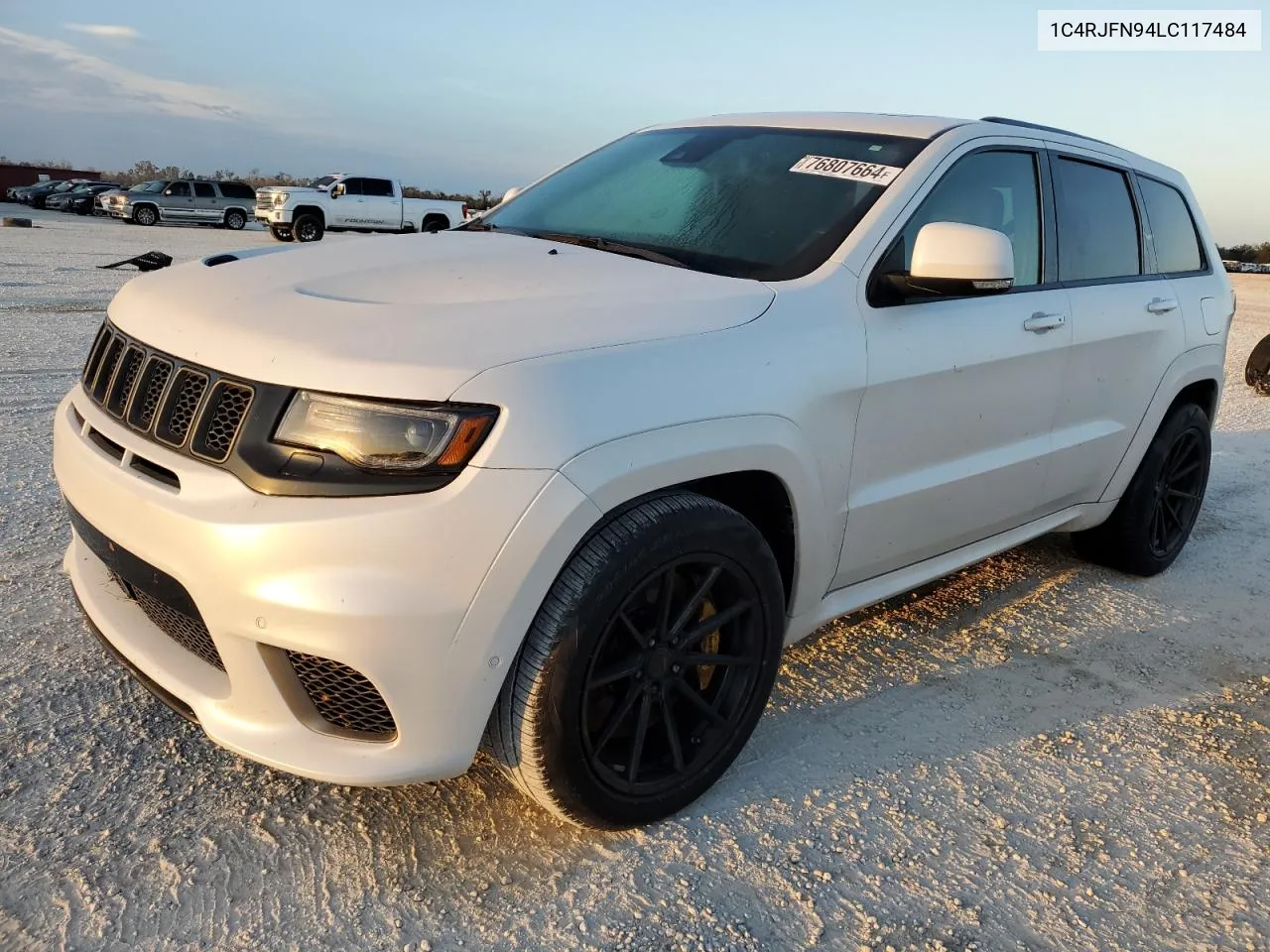 2020 Jeep Grand Cherokee Trackhawk VIN: 1C4RJFN94LC117484 Lot: 76807664