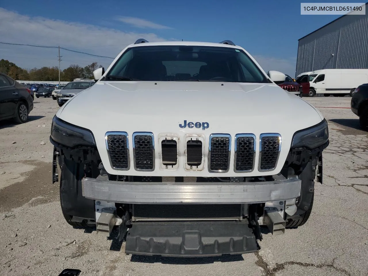 2020 Jeep Cherokee Latitude VIN: 1C4PJMCB1LD651490 Lot: 76817974