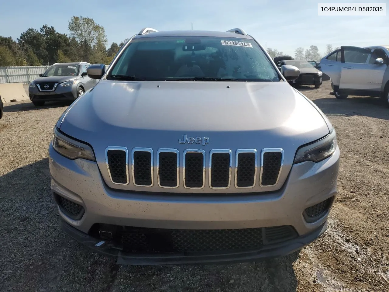 2020 Jeep Cherokee Latitude VIN: 1C4PJMCB4LD582035 Lot: 76873874